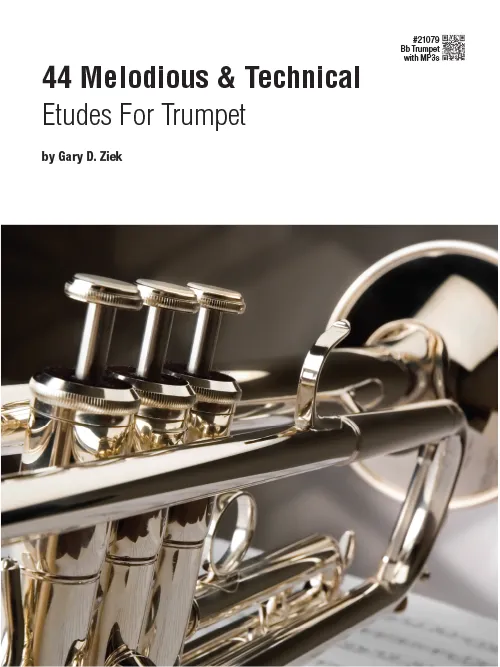 Kendor Music 44 Melodious Technical Etudes noty trumpeta