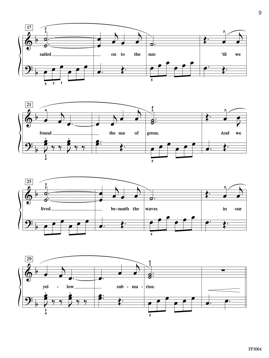 Faber Piano Adventures FunTime Kids' Songs noty level 3A-3B
