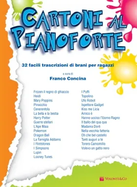Volonte & Co Cartoni al Pianoforte noty pro klavír