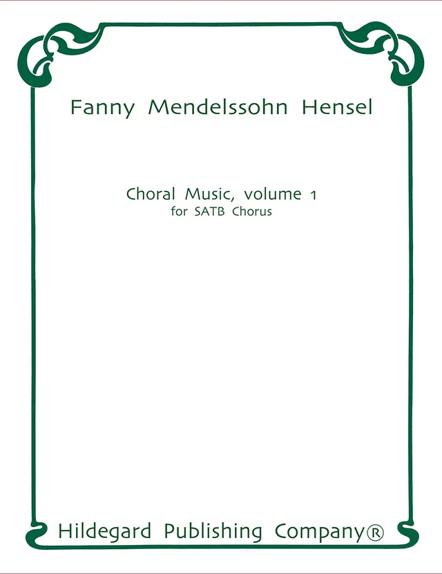Hildegard Publishing Company Choral Works Vol. 1 Hensel noty SATB sbor