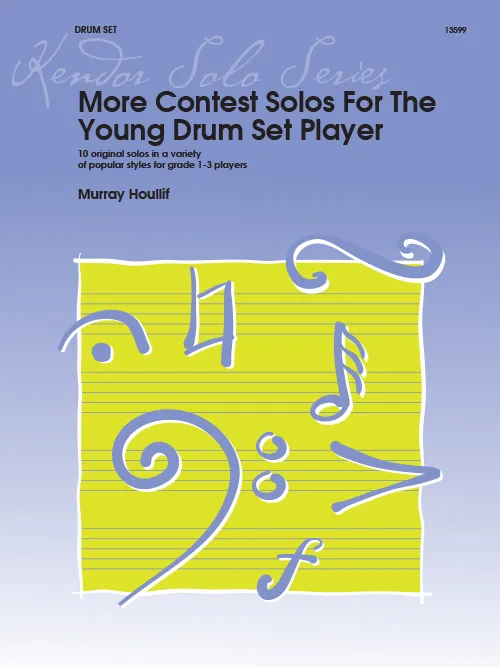 Kendor Music More Contest Solos noty bicí 10 skladeb
