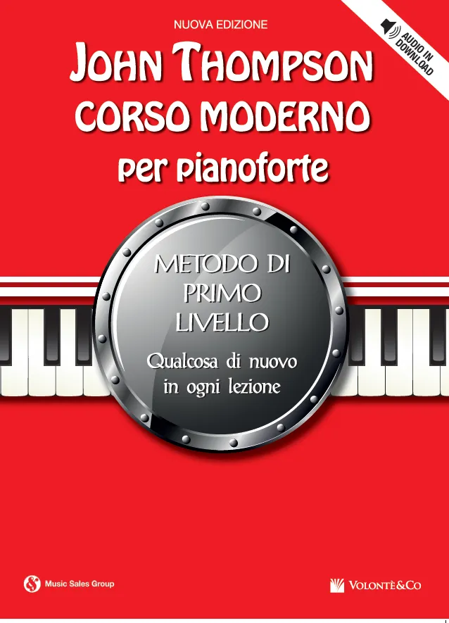 Volonte & Co Corso Moderno per Pianoforte 1 škola pro klavír