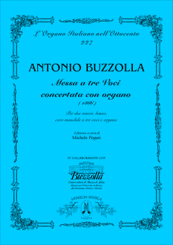 Armelin Musica Messa a tre voci concertata con organo (1866) partitura