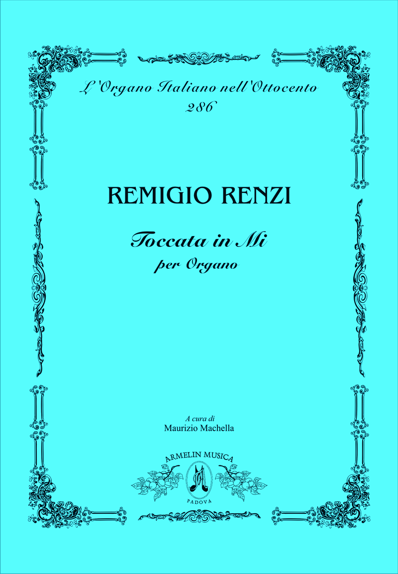 Armelin Musica Toccata in Mi maggiore noty pro varhany
