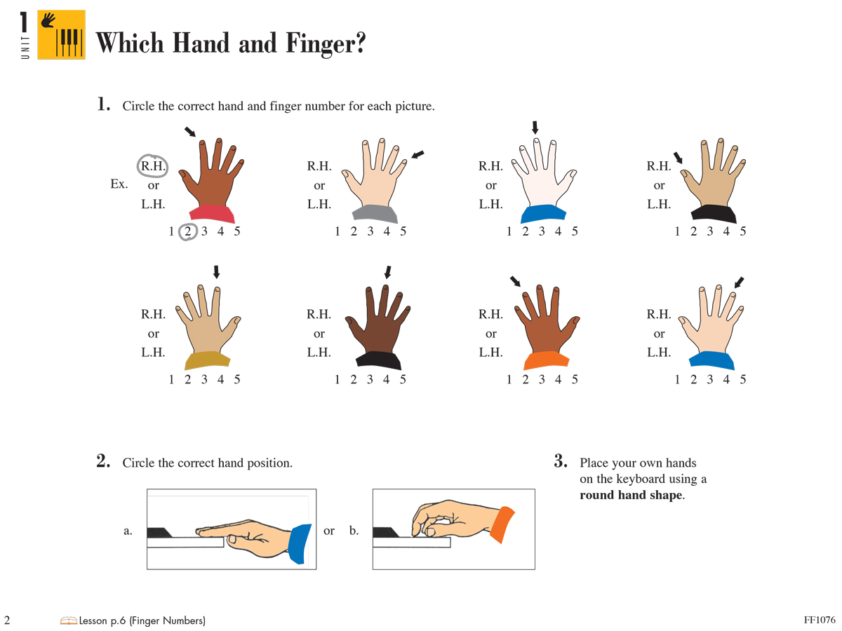 Faber Piano Adventures Primer Theory Book noty 2. vydání