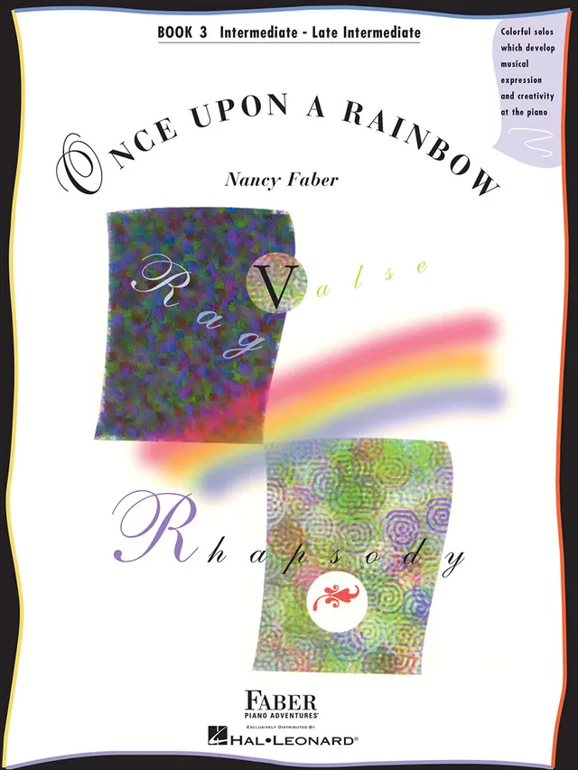 Faber Piano Adventures Once Upon a Rainbow Book 3 noty recitál
