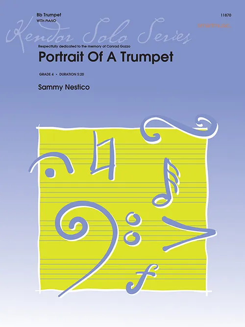 Kendor Music Portrait Of A Trumpet noty trubka s klavírem