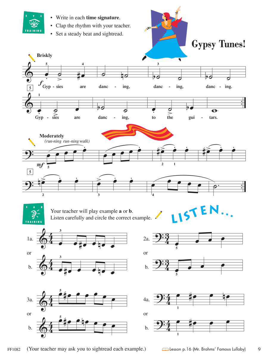 Faber Piano Adventures Level 2A Theory Book učebnice 2. vydání