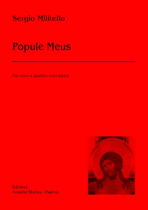 Armelin Musica Popule Meus noty pašijová skladba