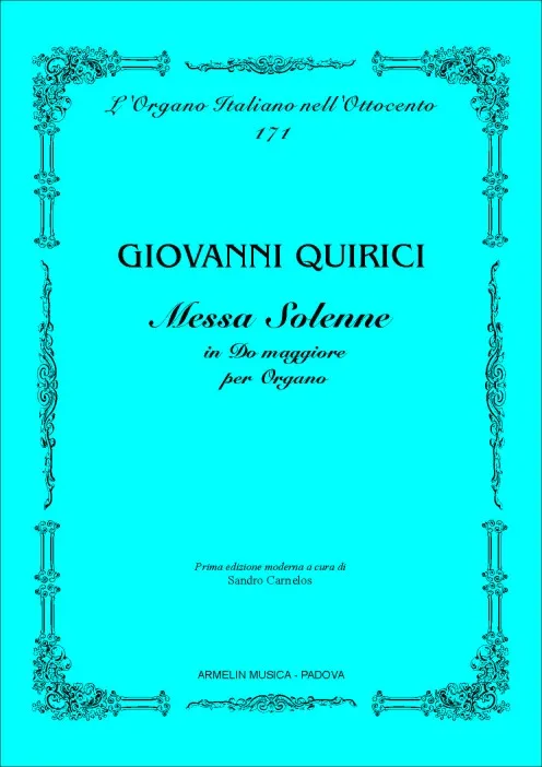 Armelin Musica Messa in Do maggiore noty C dur