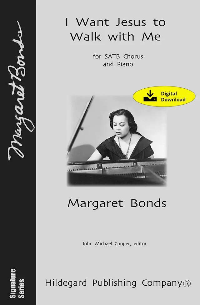 Hildegard Publishing Bonds I Want Jesus digitální noty SATB