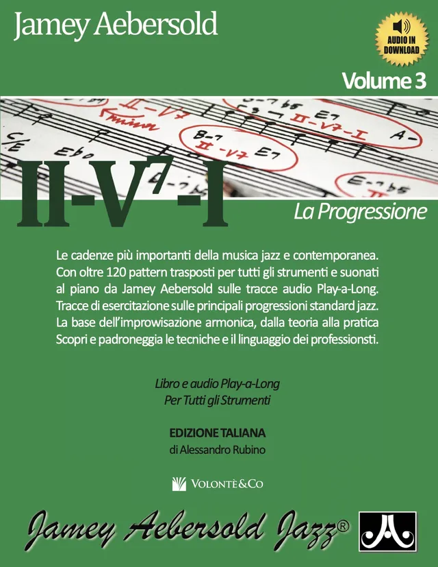 Volonte & Co Aebersold Vol. 3 II-V7-I noty jazz