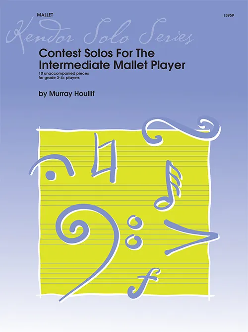 Kendor Music Contest Solos For The Intermediate Mallet Player noty