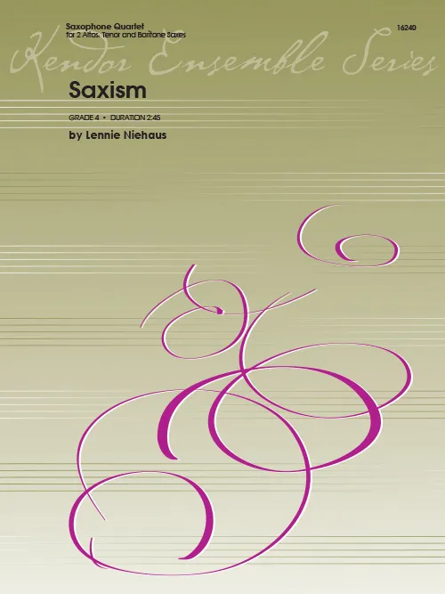 Kendor Music Saxism noty pro saxofonové kvarteto