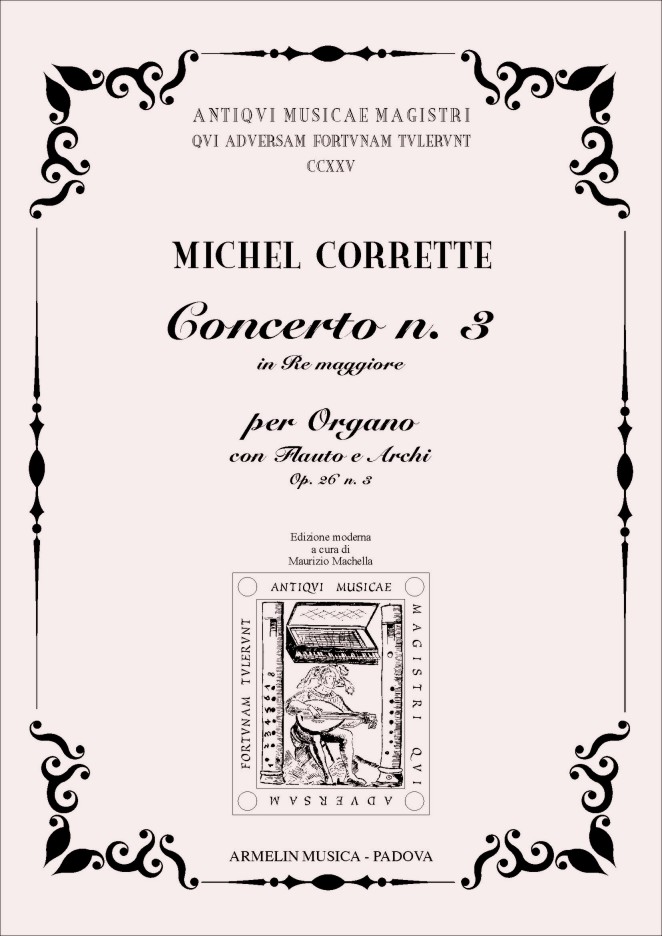 Armelin Musica Concerto n. 3 D dur op. 26 noty koncert