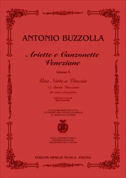 Armelin Musica Ariette e Canzonette Veneziane 5 zpěvník