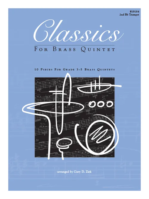 Kendor Music Classics for Brass Quintet noty 2. trubka klasika