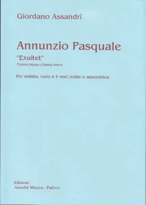 Armelin Musica Annunzio Pasquale Exultet noty vigilie