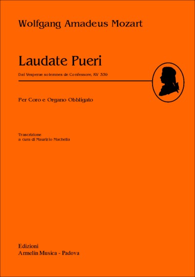 Armelin Musica Laudate Pueri KV 339 noty sborové