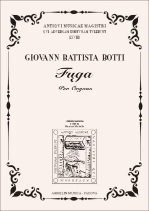 Armelin Musica Fuga per organo noty
