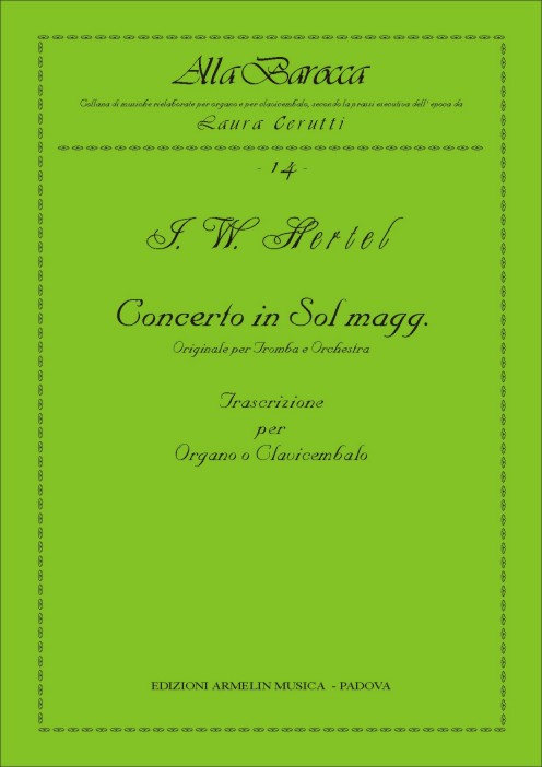 Armelin Musica Concerto in sol maggiore noty pro trumpetu