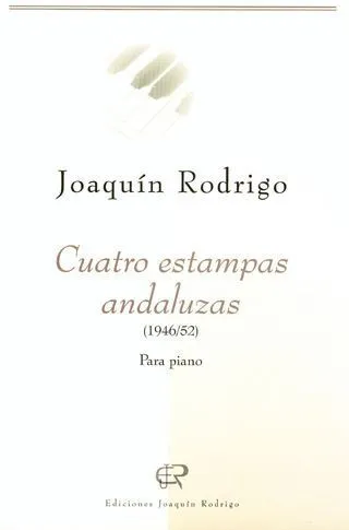 Ediciones Joaquín Rodrigo Cuatro estampas noty pro klavír