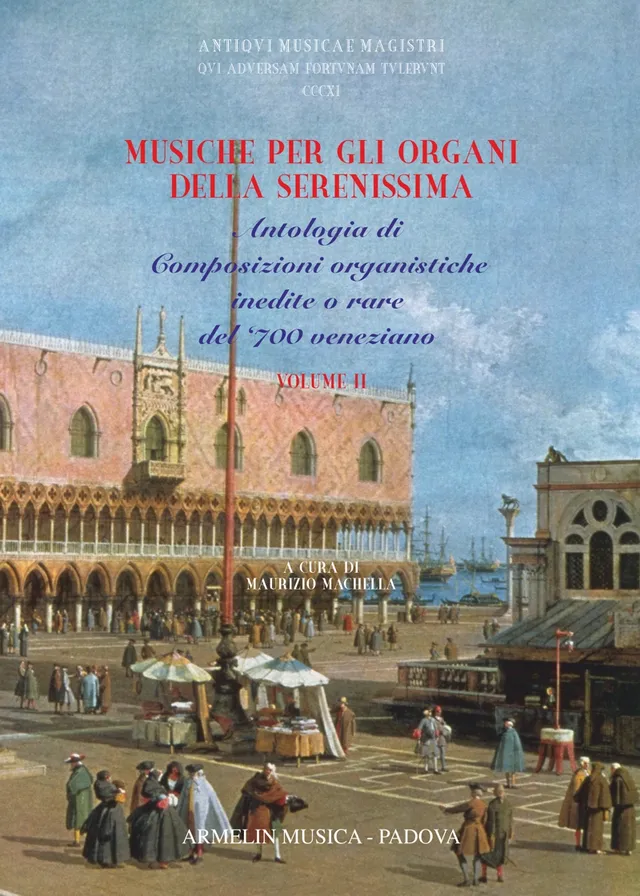 Armelin Musica Serenissima vol. 2 varhanní noty