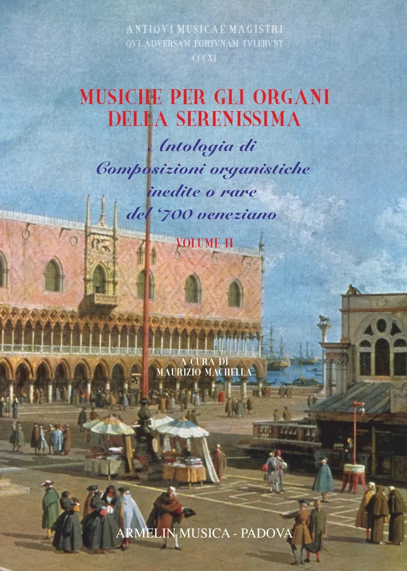 Armelin Musica Serenissima vol. 2 varhanní noty