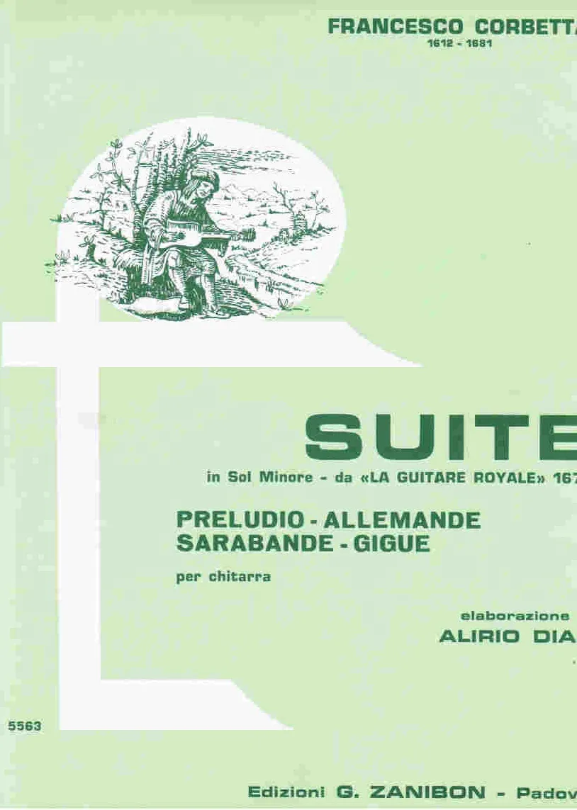 Armelin Musica Suite in sol minore noty g moll