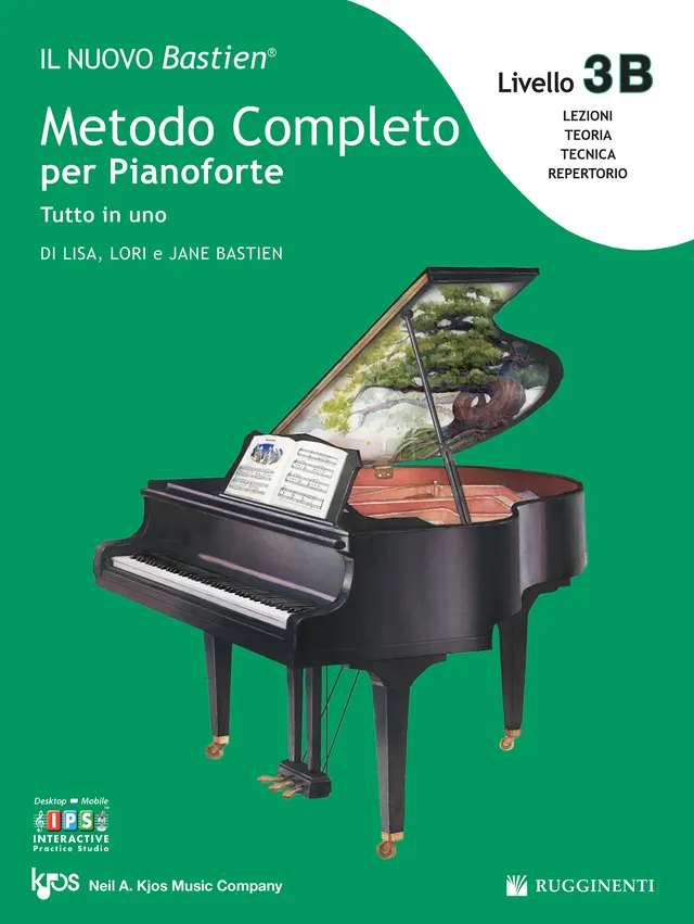 Volonte & Co Il Nuovo Bastien Metodo Completo 3B škola pro klavír
