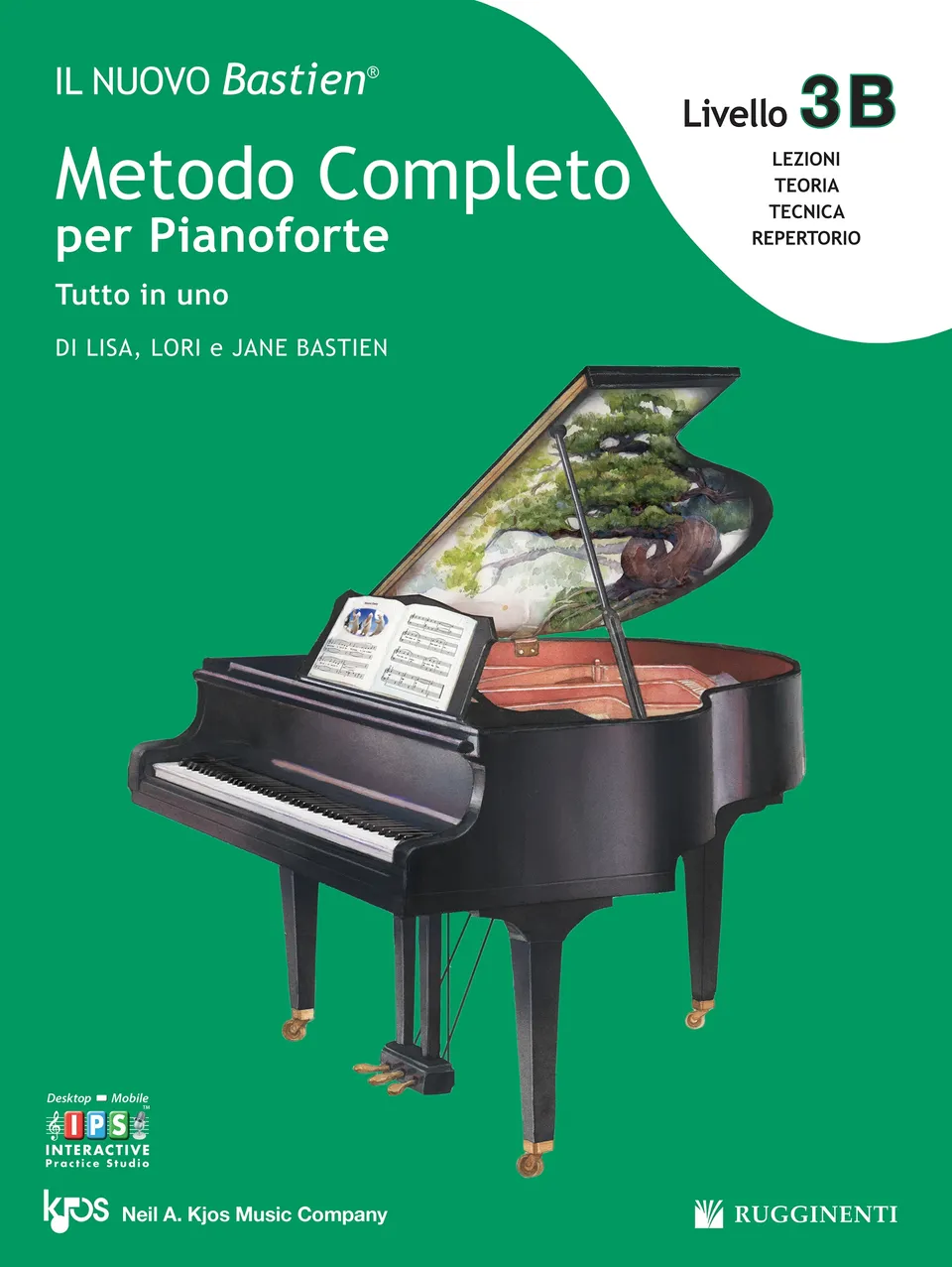 Volonte & Co Il Nuovo Bastien Metodo Completo 3B škola pro klavír