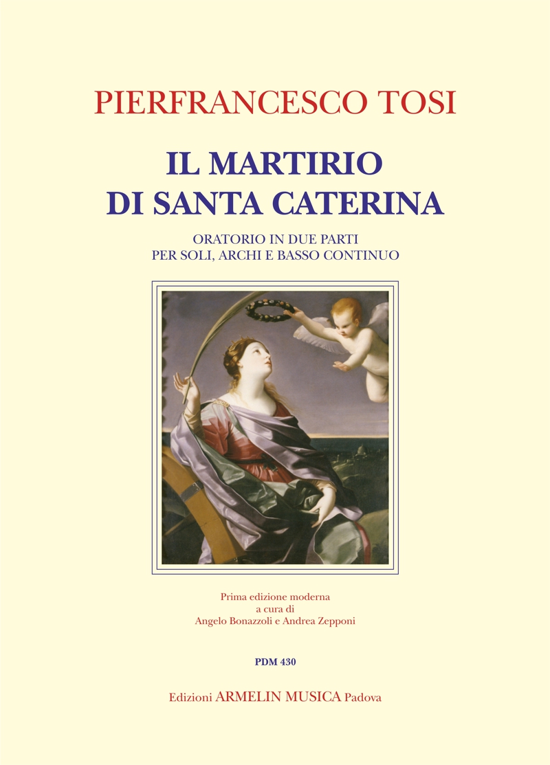 Armelin Musica Il martirio di Santa Caterina noty partitura