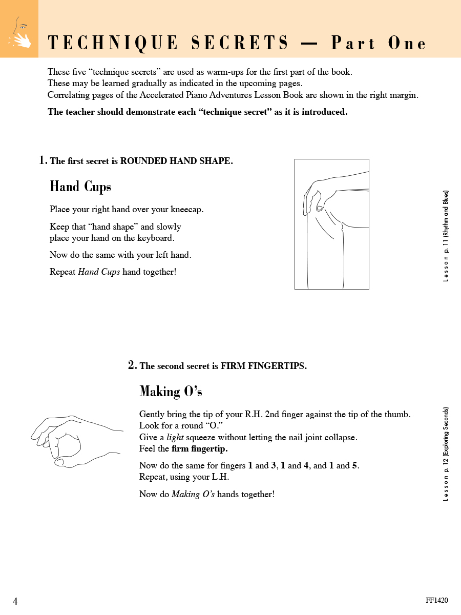 Faber Accelerated Piano Adventures Technique & Artistry 1 noty