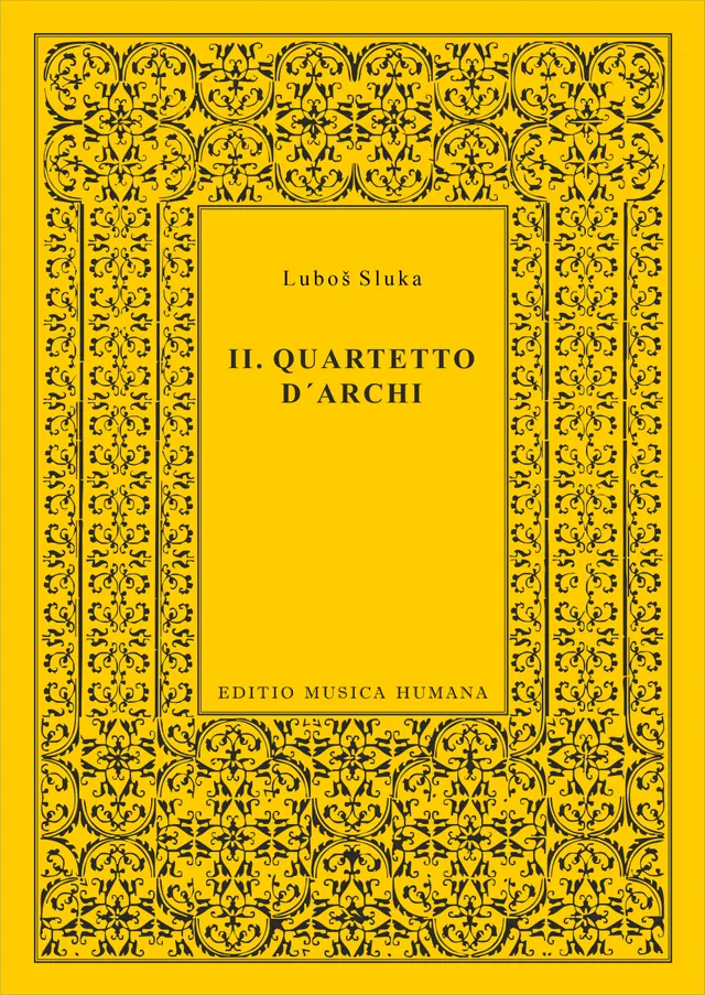 Editio Musica Humana II. Quartetto d’archi noty partitura a hlasy
