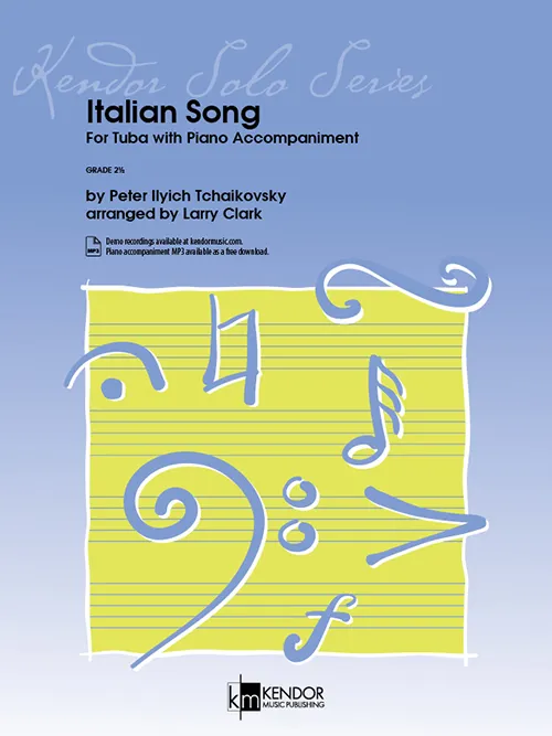 Kendor Music Italian Song noty Čajkovskij orchestr