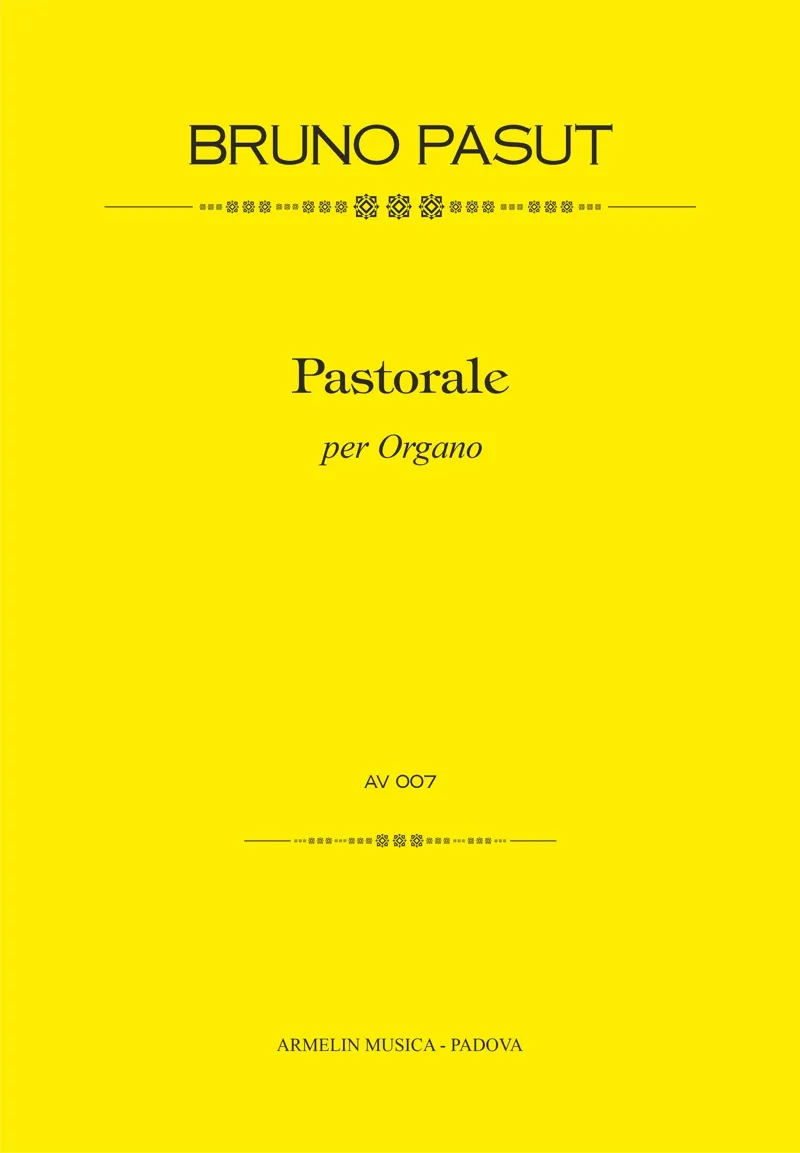 Armelin Musica Pastorale per organo noty pro varhany