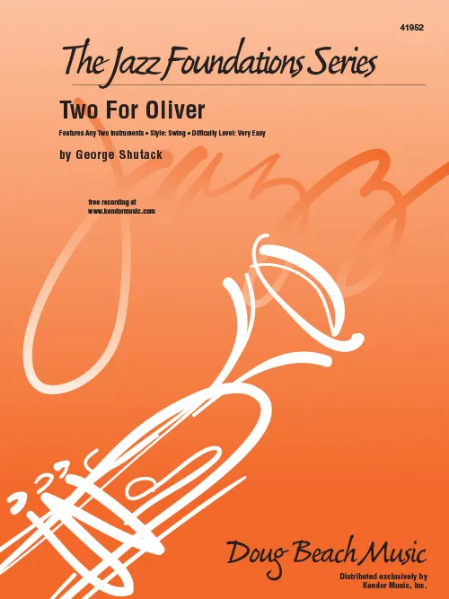 Kendor Music Two For Oliver partitura swing 3:29