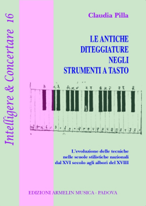 Armelin Musica Antiche diteggiature kniha pro klávesy