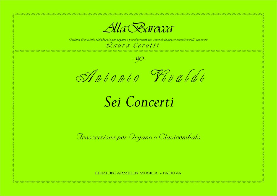 Armelin Musica 6 Concerti noty koncertní cyklus