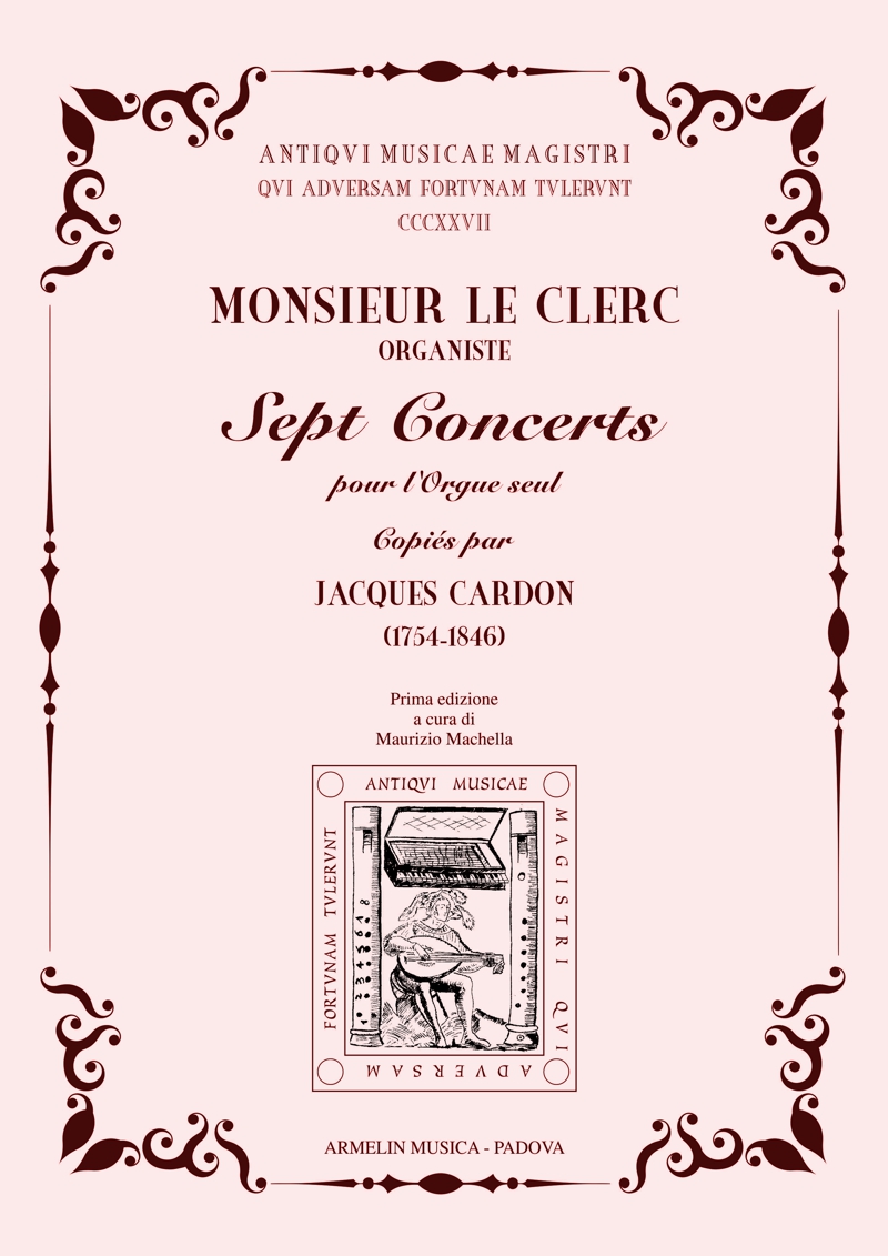 Armelin Musica Sept Concerts pour l’Orgue noty pro varhany