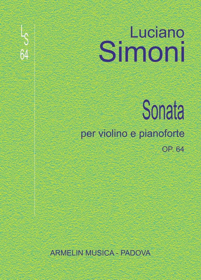 Armelin Musica Sonata per violino e pianoforte op. 64 noty