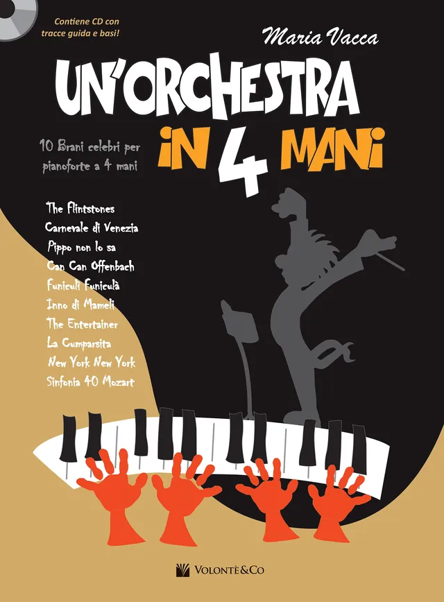 Volonte & Co Un'Orchestra in 4 mani noty na klavír čtyřručně