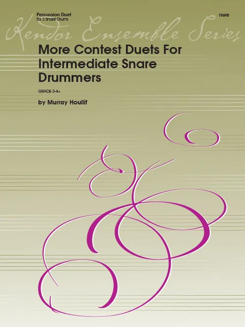 Kendor Music More Contest Duets noty dua pro malý buben