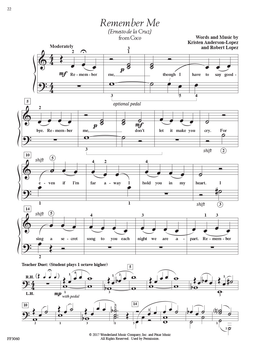 Faber Piano Adventures Adult Disney Book 1 noty pro klavír pro dospělé