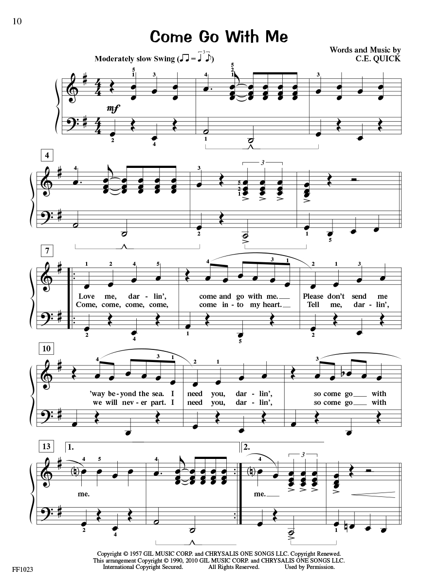 Faber Piano Adventures FunTime Rock'n'Roll noty level 3A-3B
