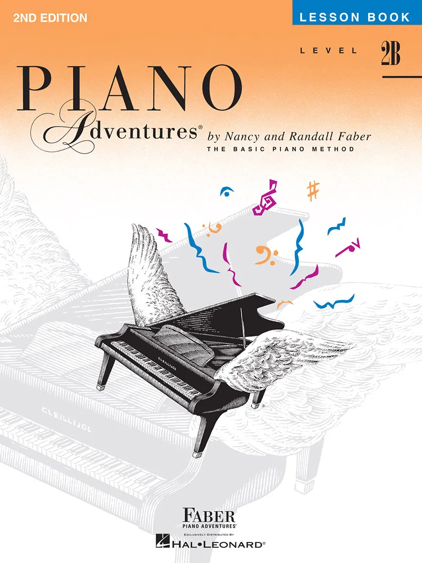 Faber Piano Adventures 2B Lesson učebnice 2nd Edition