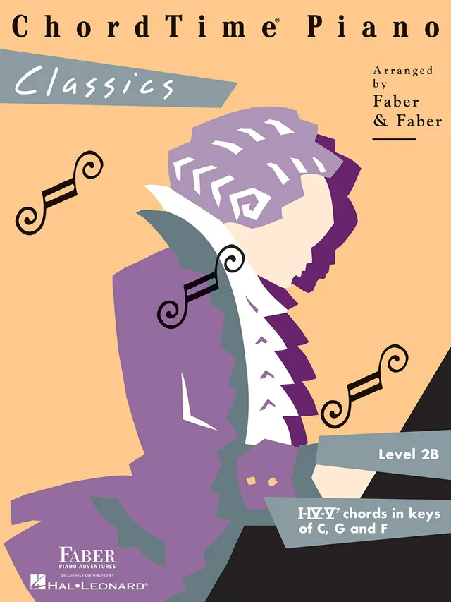 Faber Piano Adventures ChordTime Piano Classics noty klasika