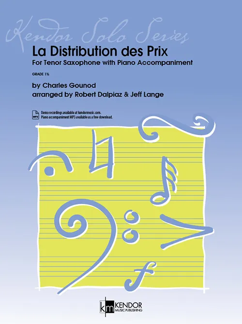 Kendor Music La Distribution des Prix noty pro děti Gounod