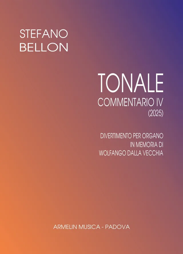 Armelin Musica Tonale noty pro varhany divertimento