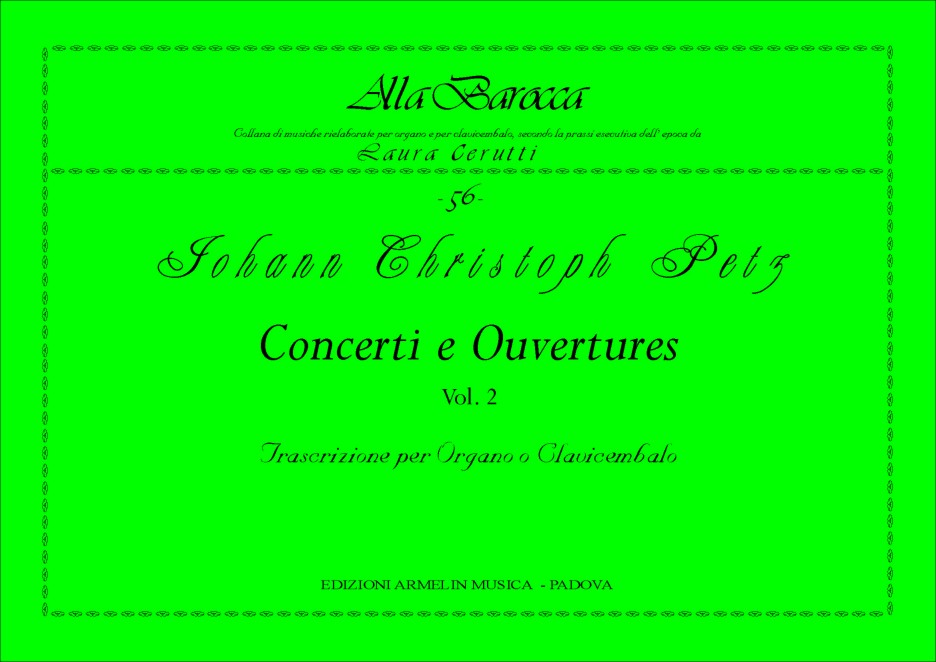 Armelin Musica Concerti e Ouvertures vol. 2 partitura